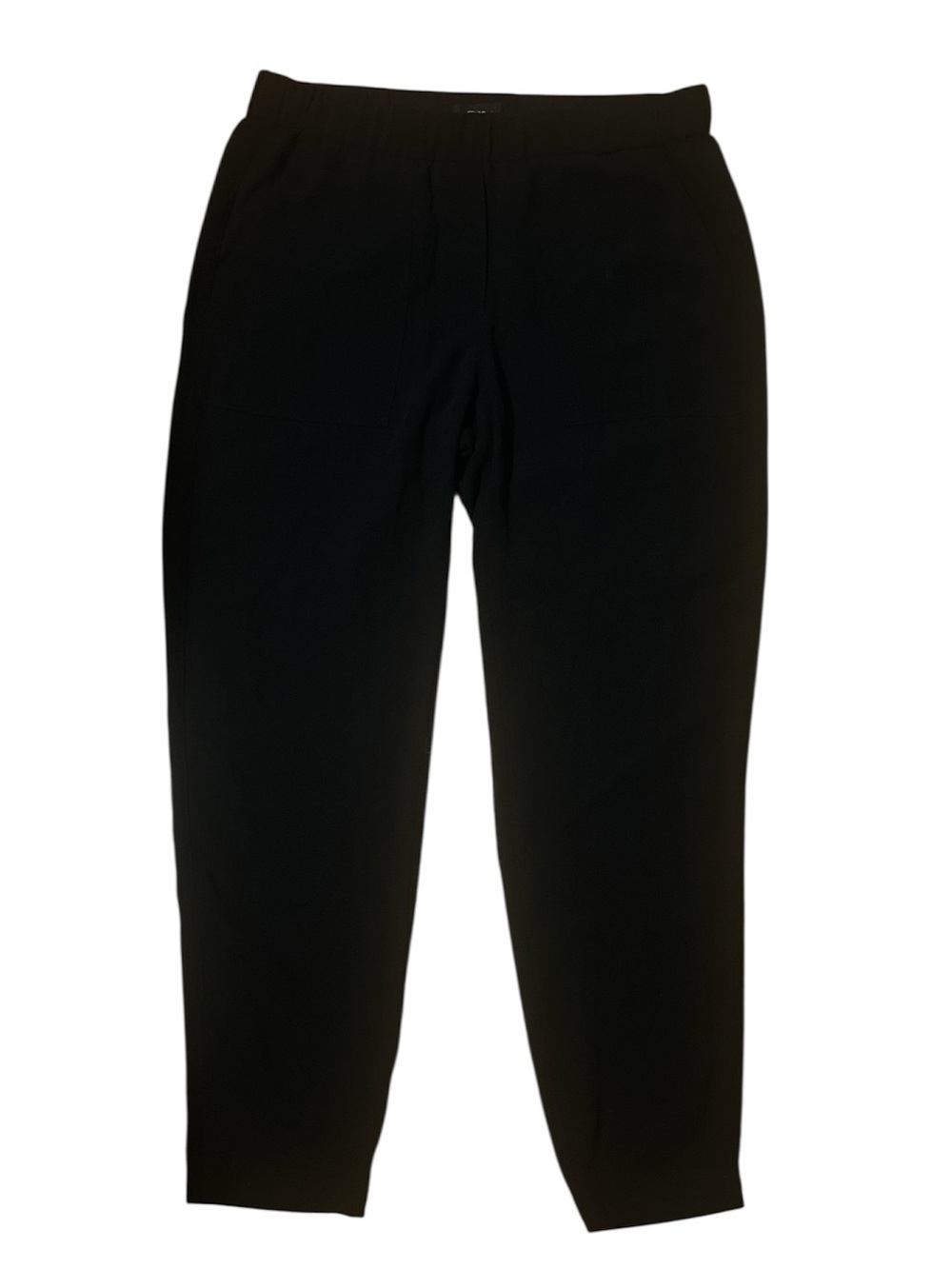 Theory Pull-On Black Tapered Pants | Size Small